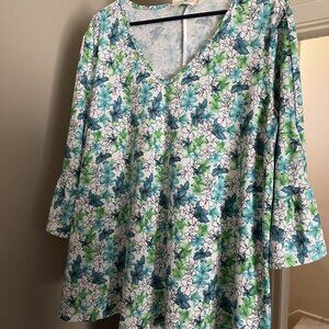 Ninexis flower print blouse